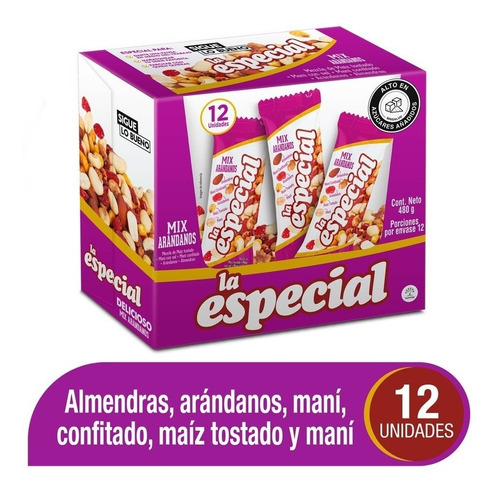 Maní La Especial Mezcla De Arandanos X - kg