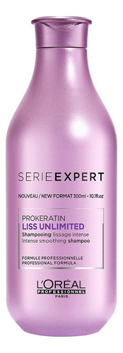 Loreal Profesional Shampoo X 250 Liss Unlimited Pelo Alisado