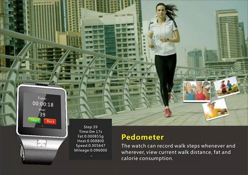 Aplicable A Reloj Inteligente Dz09 Celular Con Chip Y Cámara