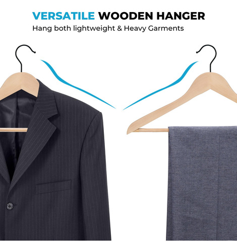 Traje De Madera Coat Hangers Js Hanger De Madera De Alta Cal