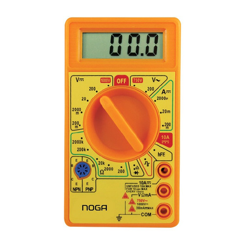 Multimetro Tester Digital Profesional Con Buzzer Noga Net
