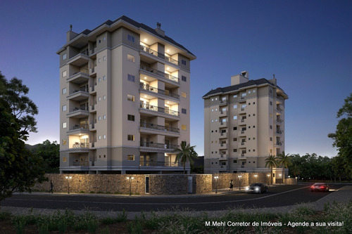 Imagem 2 de 21 de Apartamento Com 2 Dormitórios À Venda Com 69.9m² Por R$ 384.000,00 No Bairro Casa Branca - Itapema / Sc - M2it-sap103b