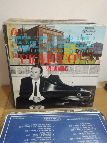 Anibal Troilo - Pichuco Sin Palabras Vol. 2 Vinilo Impecable