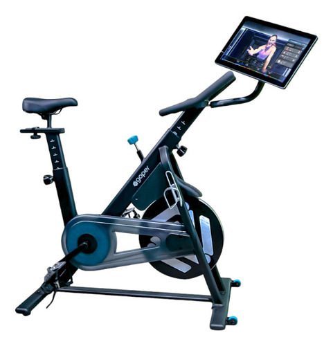Bicicleta Ergométrica Seminova Goper Smart Bike Indoor Spinning Com Tela De 21
