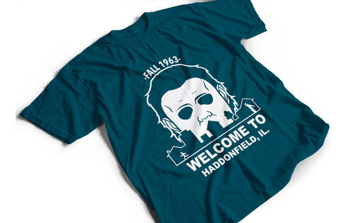 Camiseta De Algodón Para Adulto De Halloween Michael Myers