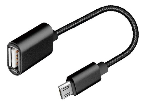 Cable Otg Micro Adaptador Usb Para Pendrive Mouse Teclado