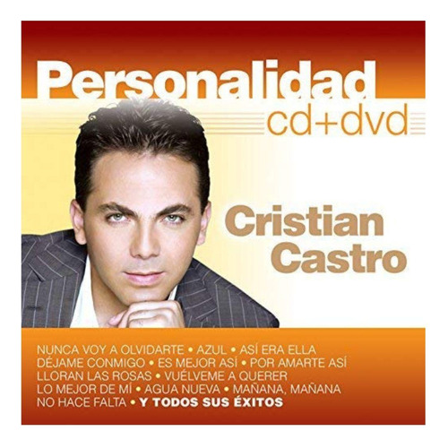 Cristian Castro - Personalidad Grandes Exitos (cd+dvd) | Cd