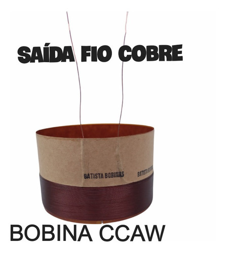 Bobina Para E Gds E2012 Gds Ou E2015 Gds 4 Ohms Fio Ccaw