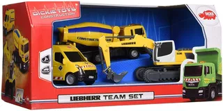 Camiones Construccion Juguete Obras Toys Dickie Liebherr