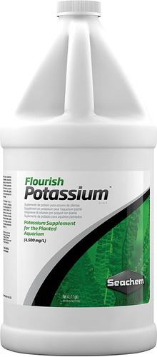 Seachem Flourish Potassium 4lt Fertilizante Acuarios