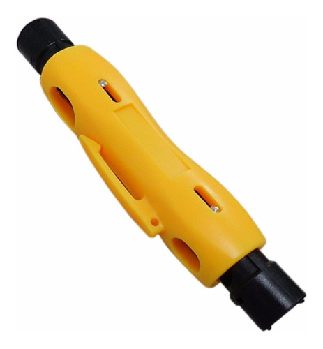 Decapador Hy323 Para Cabo Coaxial Tipo Caneta Amarelo Rg06