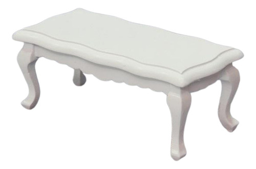 2 Uds Durable Reutilizable Mini 1:12 Casa De Rojo Blanco