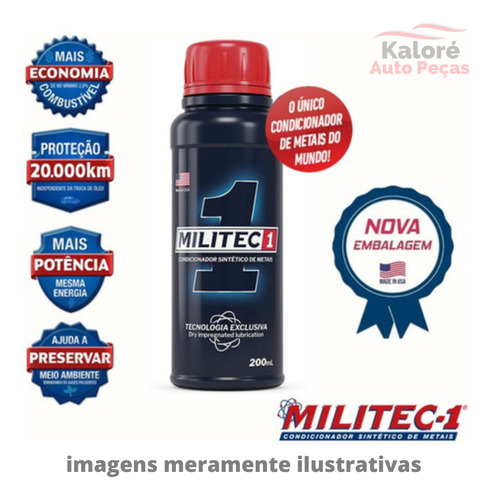 Kit Troca De Óleo+filtro+militec Chevette 1.4/1.6 Cht