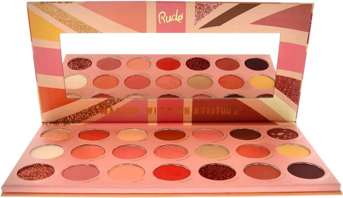 Paleta  Sombras Y Pigmentos Compactos Nudes , Rude Cosmetics