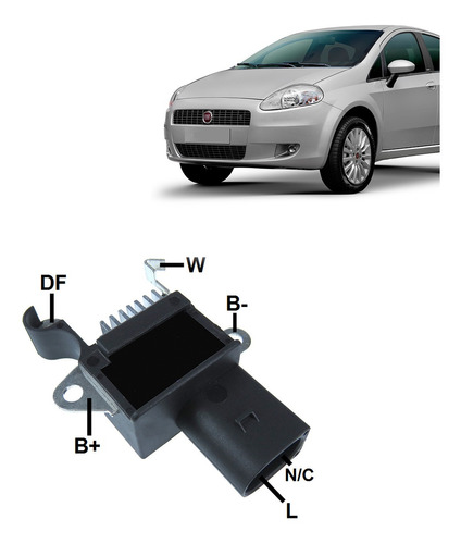 Regulador De Voltagem Punto 08 09 10 11 12 13 Ga158 14v