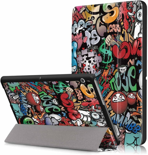 Funda Smart Para Huawei Mediapad T3 10 Graffiti