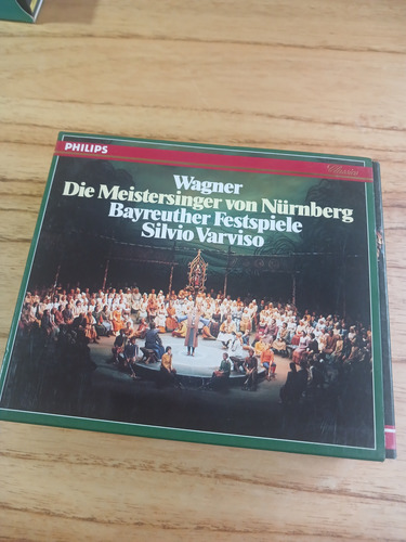 Cd 4 Box Wagner- Die Meistersinger Von Nurnberg- Philips (Usado)