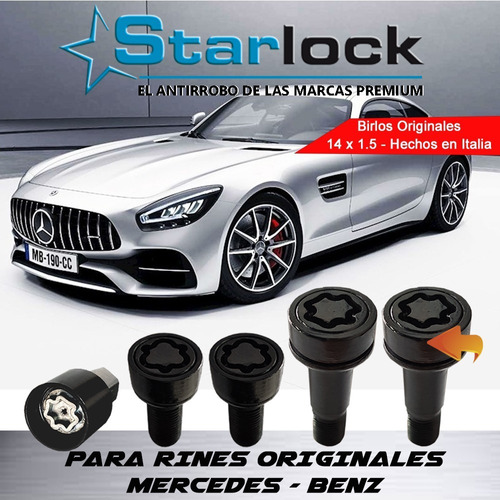 Birlos Para Mercedes Amg Gt, C Convertible Y Cla Coupe