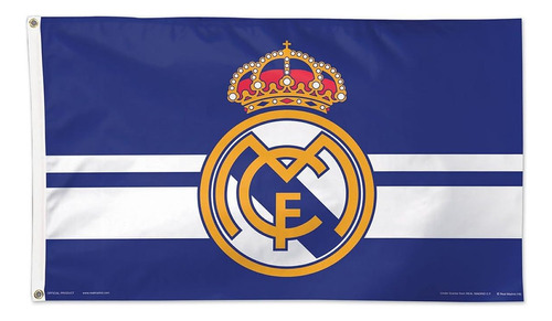 Bandera De Fútbol Con Logotipo Del Real Madrid De 3 X 5 