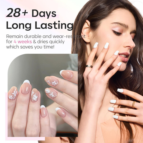 Modelones Esmalte De Uñas De Gel, 1 Unidad De 0.5 Onzas Líqu
