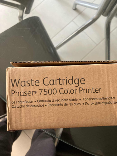 Cartucho De Desechos Para La Impresora Xerox Phaser  7500