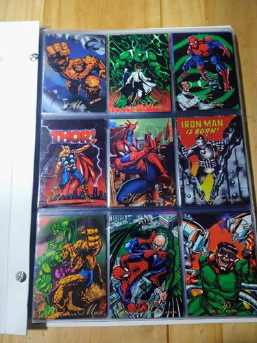 Imagen 4 de 9 de Album Pepsi Cards De Marvel Cómics Álbum + Set Completo