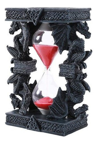 Mitica Fantasia Guardian Piedra Dragon Sandtimer Reloj De Ar