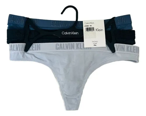 TANGAS CALVIN KLEIN CALIDAD PREMIUM (3 PIEZAS)