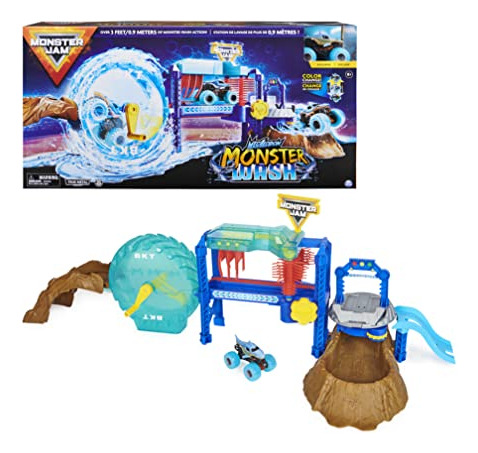 Monster Jam Megalodon Monster Wash Incluye