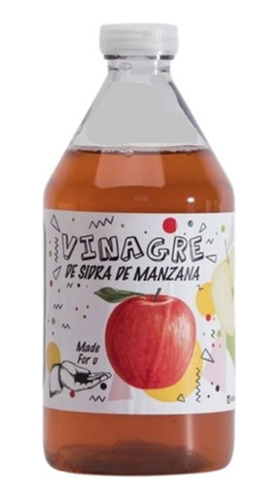 Vinagre De Sidra De Manzana Yeah 500ml