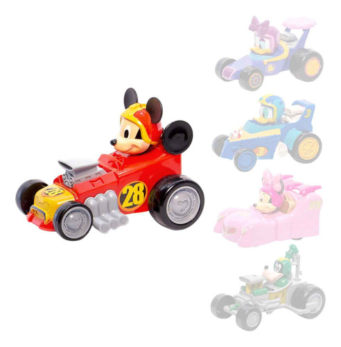 Carrinho Fricção Mickey Minnie Pateta Margarida Donald - Disney