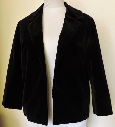 Blazer Terciopelo Negro