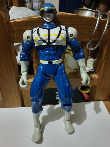 Power Ranger Blue Space Bootleg 26cm (Usado)