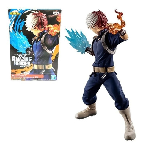 Imagen 3 de 3 de Banpresto My Hero Academia The Amazing Heroes Shoto Todoroki
