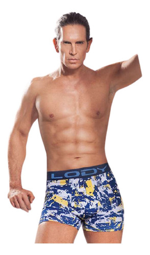 Pack X4 Boxer Lody Men Colores Surtidos Talles A Eleccion