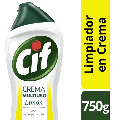 Cif Crema Limpiador Limón 750gr