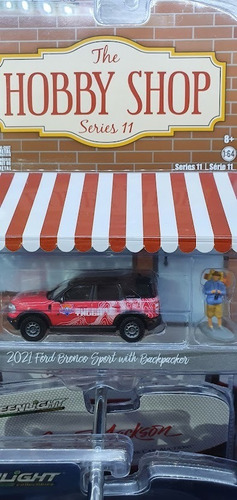 2021 Ford Bronco Sport Mas Mochilero Greenlight 1/64