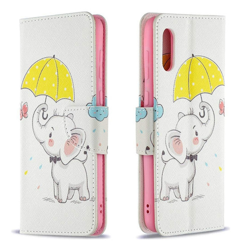 Funda Para Galaxy A02 Elegante Niña Linda Cartera, 8693