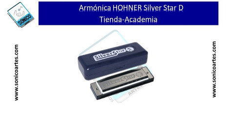 Armónica Hohner Silver Star En Nota D