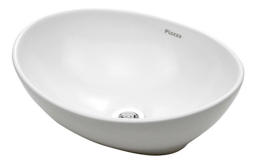 Piazza Bacha Porcelana 410x330x145 Modelo A082 Oval De Apoyo