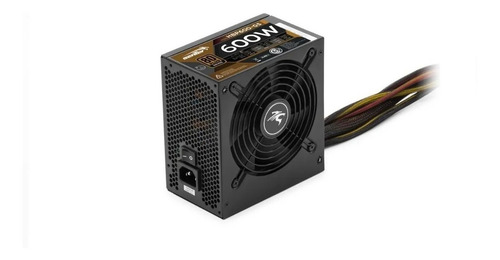 Imagen 4 de 7 de Fuente Pc Gamer 600w Reales 80 Plus Bronze Sentey Apta Todo