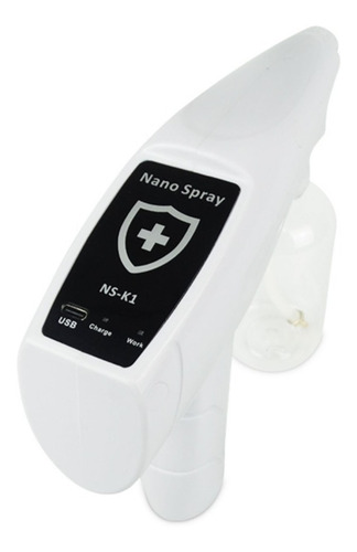 Imagen 3 de 5 de Pistola Inalambrica Uv Desinfectante Sanitizante Nano Spray