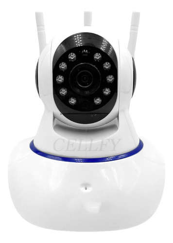 Kit 3 Câmera Ip 3 Antenas Wifi Wireless Yoosee Noturna
