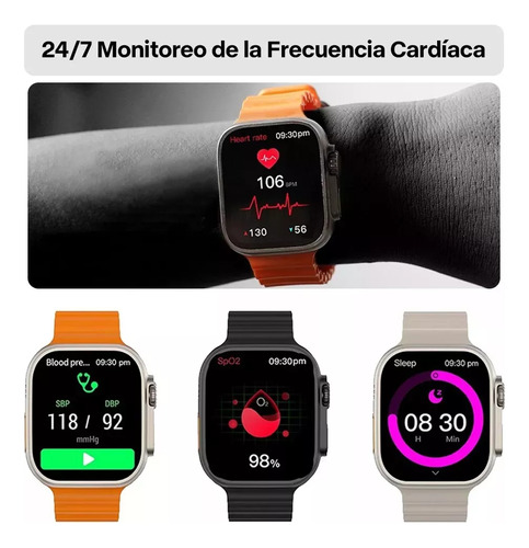 Smartwatch Reloj Inteligente Bluetooth Llamada Mujer Hombre