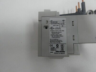 Allen Bradley 193-ed1db Overload Relay 3.2-16a Amp Nnr