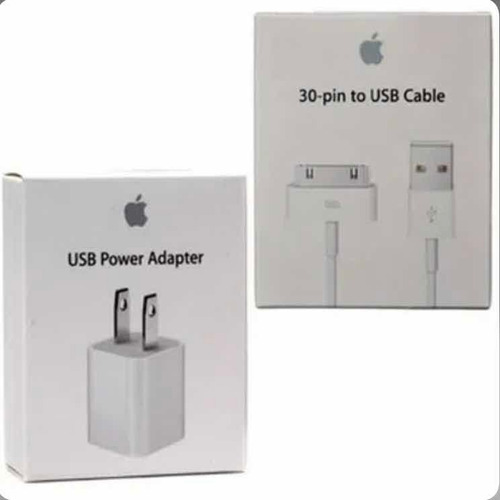 Cargador iPhone 3s 4 4s iPod Nano Touch Cable 30 Pines 