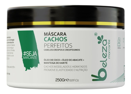 Mascara Cachos Perfeitos Cresp.crespissimos Beleza Marcante