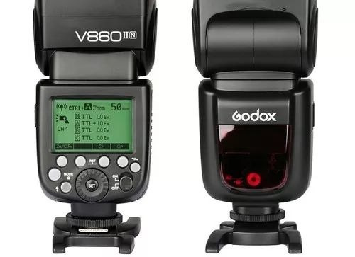 Flash Godox V860 Ttl Ii E-ttl Para Nikon Flash C/ Bateria