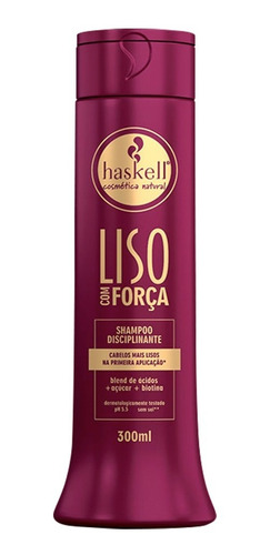 Shampoo Profesional Liso C Forca 300ml - Haskell