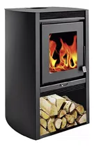Comprar Estufa Calefactor A Leña De Alto Rendimiento 9000 Kcal Metavila 680SK Hasta 140m3 Sistema De Doble Combustión Ecológico Y Seguro Color Grafito